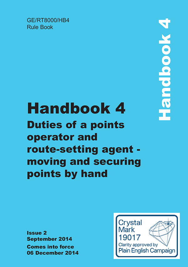 Operator Point Out HB Rule Books (Size A6)