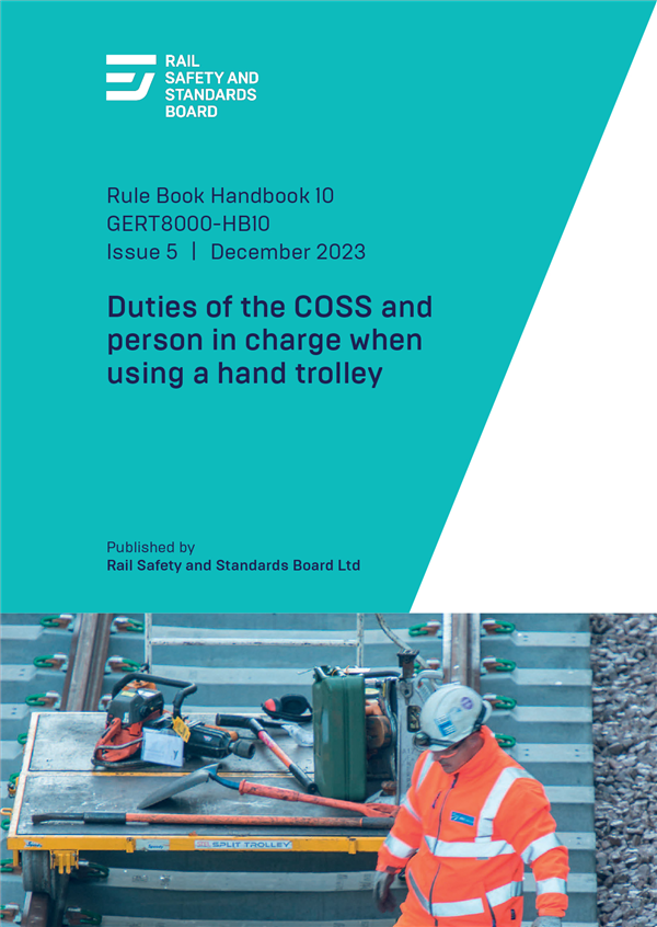 Coss Pay Code Duties of the COSS and person in charge when using a hand trolley Dece