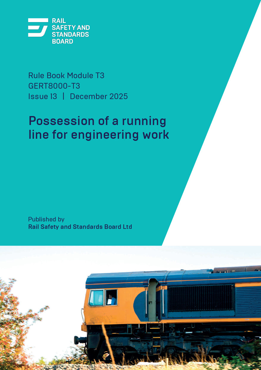 Possession of a running line for engineering work (issue 13) December 2025