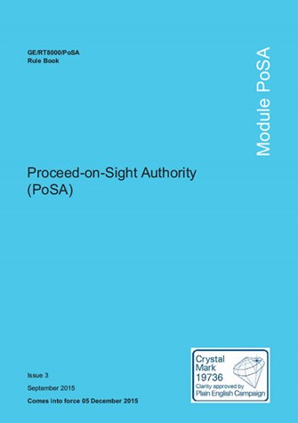 Proceed-on-Sight Authority December 2015