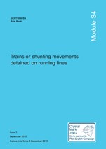 Trains or shunting movements..December 2015