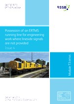 Possession of an ERTMS Running Line December 2016