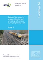 Duties of the person in charge of loading & unloading rail vehicles during engineering work June 2021