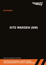 Site Warden Keypoint Booklet (SW) (packed in 10s)