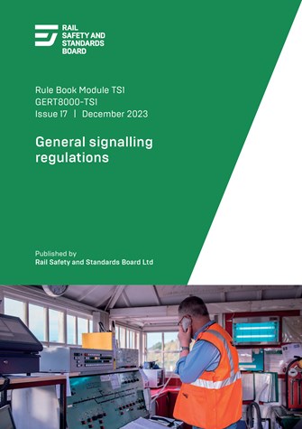 General Signalling regulations (Issue 17) December 2023
