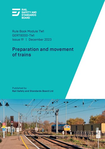 Preparation and Movement of trains (Issue 19) December 2023
