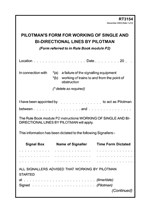 Pilotman''s Form for Working of Single and Bi-Directional Lines by Pilotman Dec 2003